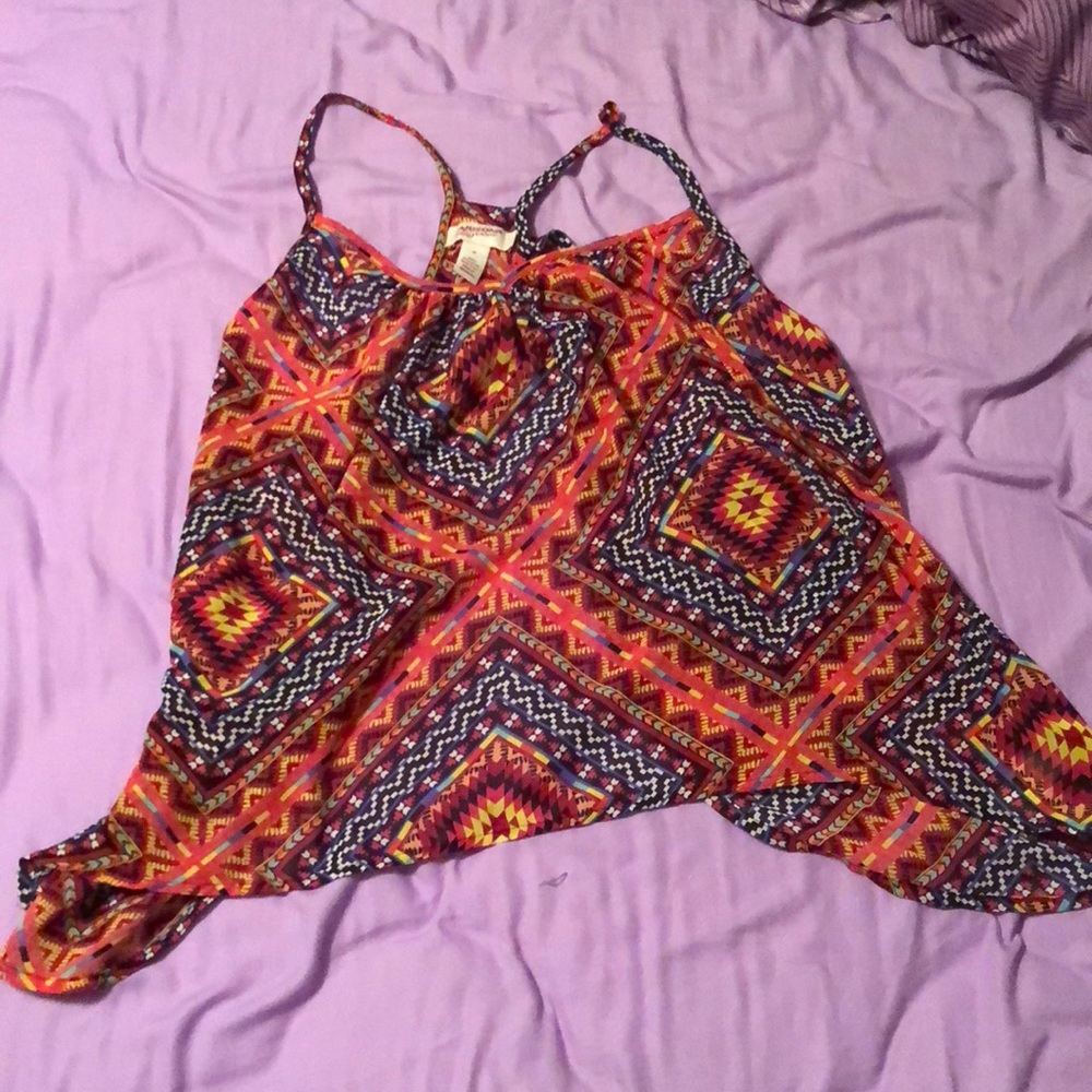 open back tank top